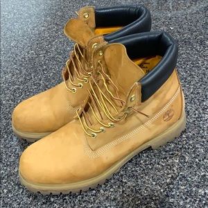 🔴Men’s wheat Timberland boot size 12